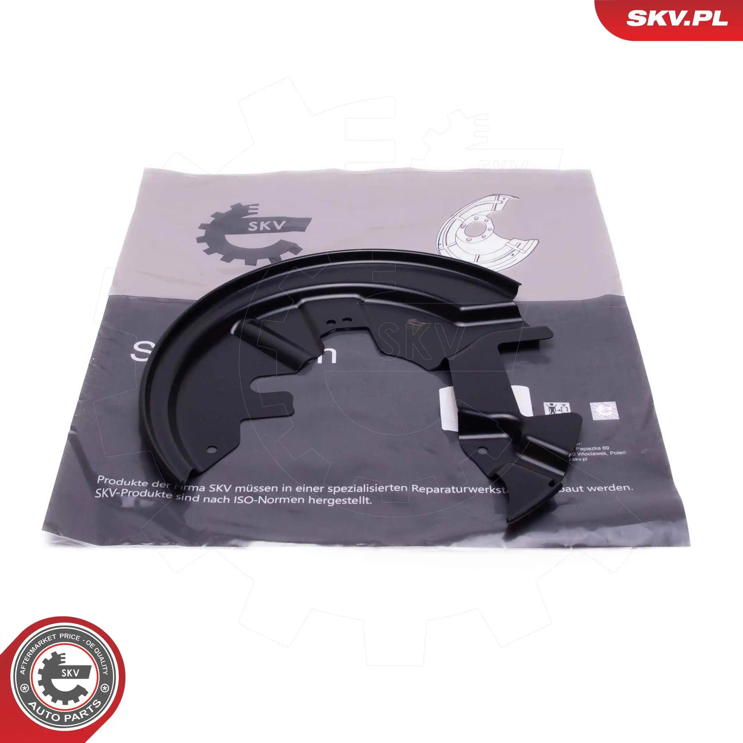 Splash Guard, brake disc